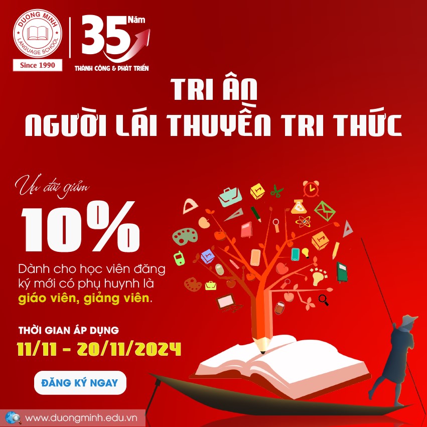 Chương Trình Tri Ân Nhân Ngày Nhà Giáo Việt Nam 20/11