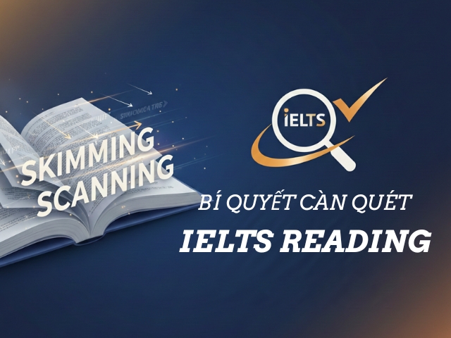 Bí Quyết Skimming & Scanning Giúp “Càn Quét” IELTS Reading